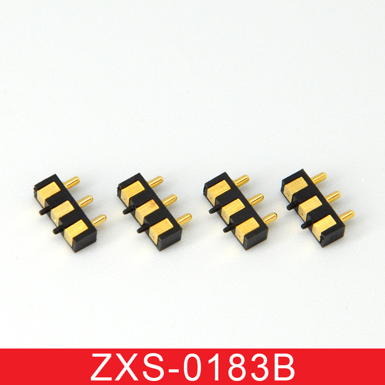 3PIN侧接式pogopin连接器