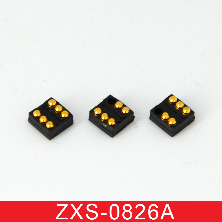 4PIN立式pogopin连接器